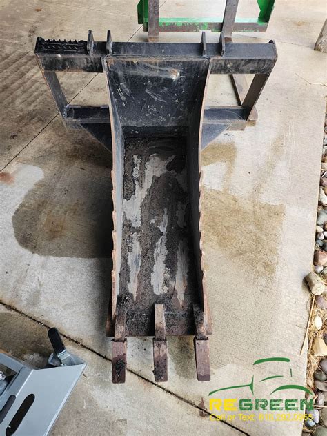 used skid steer stump bucket|tractor quick attach stump bucket.